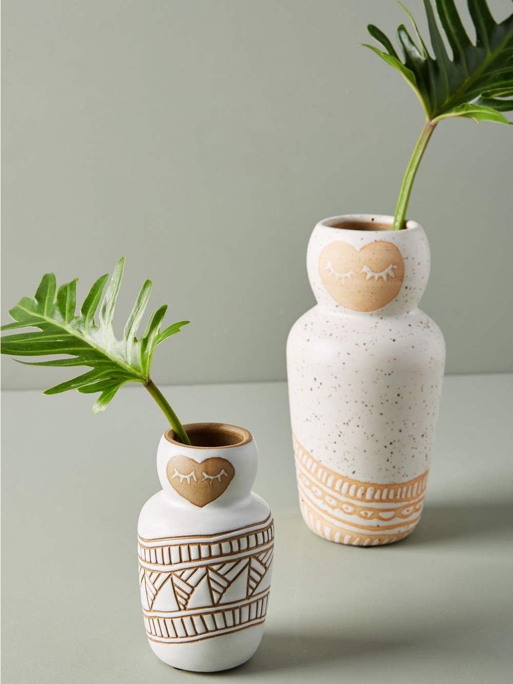 Anthropologie nesting doll vases set